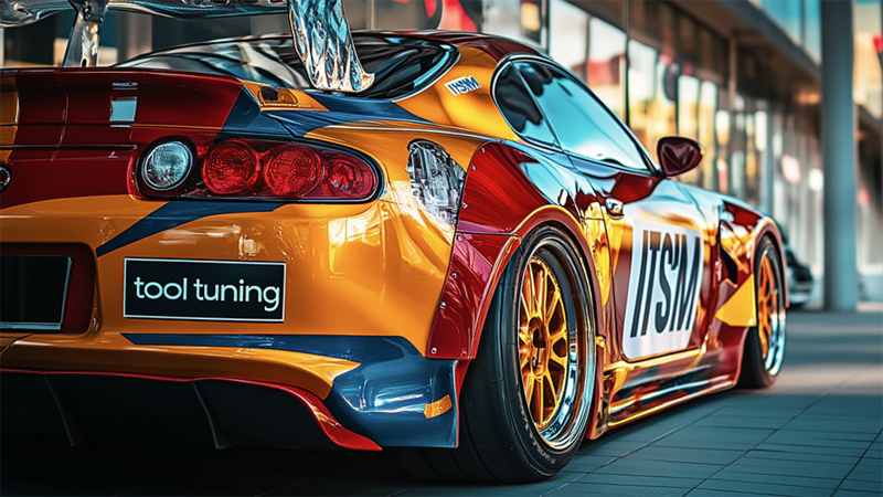 SERVIEW is revolutionizing the selection of ITSM tools: Refurbish and optimize instead of buying new SERVIEW Summit25 graphic on a race car