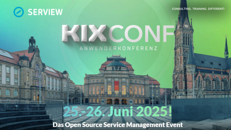 SERVIEW is a sponsor of KIXCONF 2025! Cover Page: SERVIEW x KIXCONF 2025