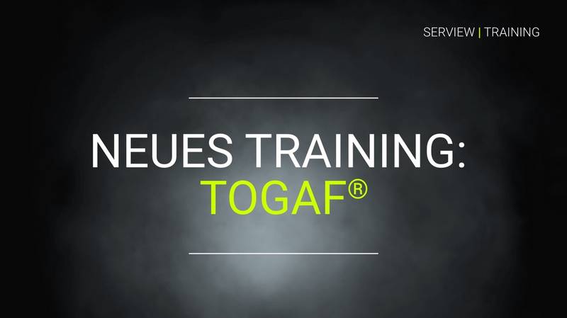 SERVIEW New TOGAF Training Course