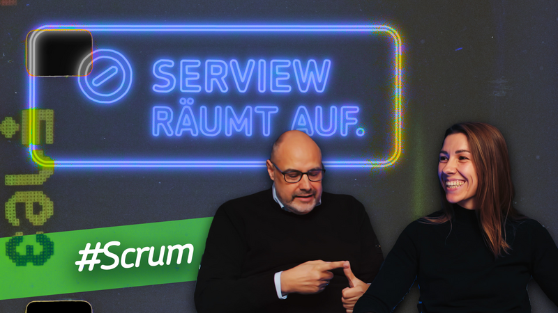No qualified Scrum Product Owners?! – SERVIEW has the solution! SERVIEW Infographic Cleans Up #Scrum