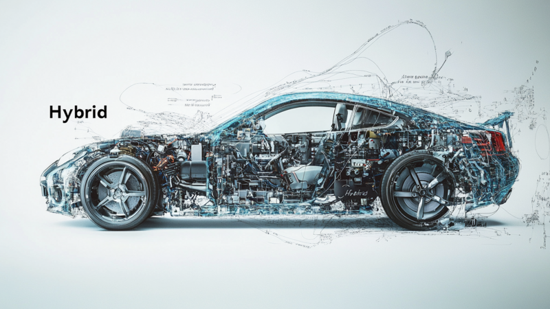 Graphic: Hybrid Car 
