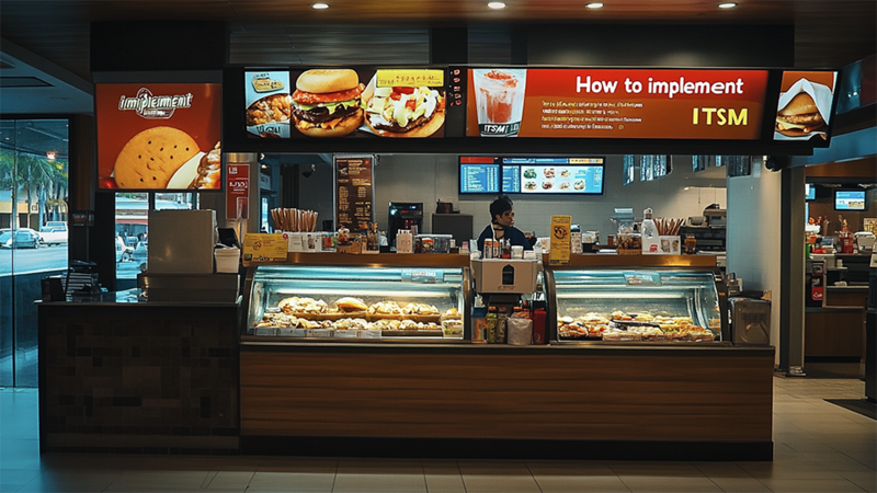 SERVIEW Presents an Advanced Model for ITSM Implementation How to Implement Foodshop