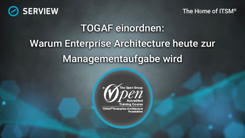 Infographic: Understanding TOGAF—Why Enterprise Architecture Is Becoming a Management Task Today
