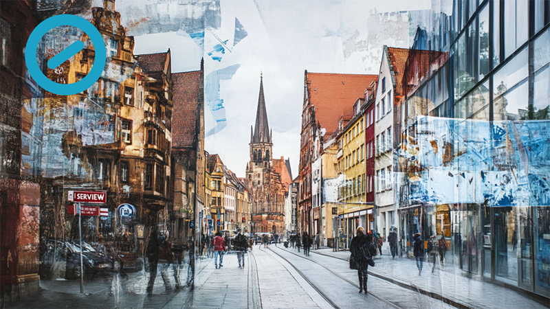 SERVIEW Photo of Bremen's city center
