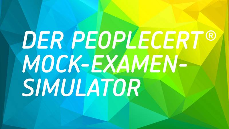 The PeopleCert Mock Exam Simulator Graphic