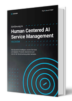 HUCAISM - Introduction to Human-Centered AI Service Management (Print Book - German)