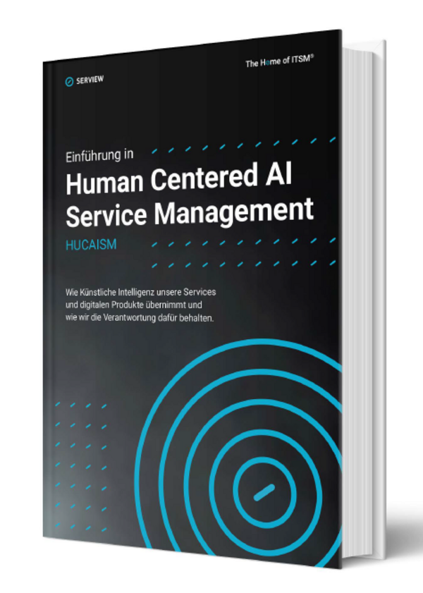 HUCAISM - Introduction to Human-Centered AI Service Management (Print Book - German)