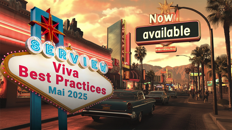 Now available: The desktop version of the SERVIEW Summit25 App 1.0! SERVIEW Summit25 Vegas Sign