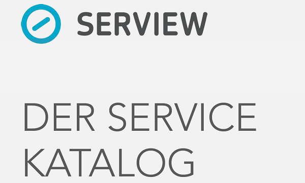 SERVIEW White Paper: 5 Steps to Creating a Service Catalog SERVIEW Catalog